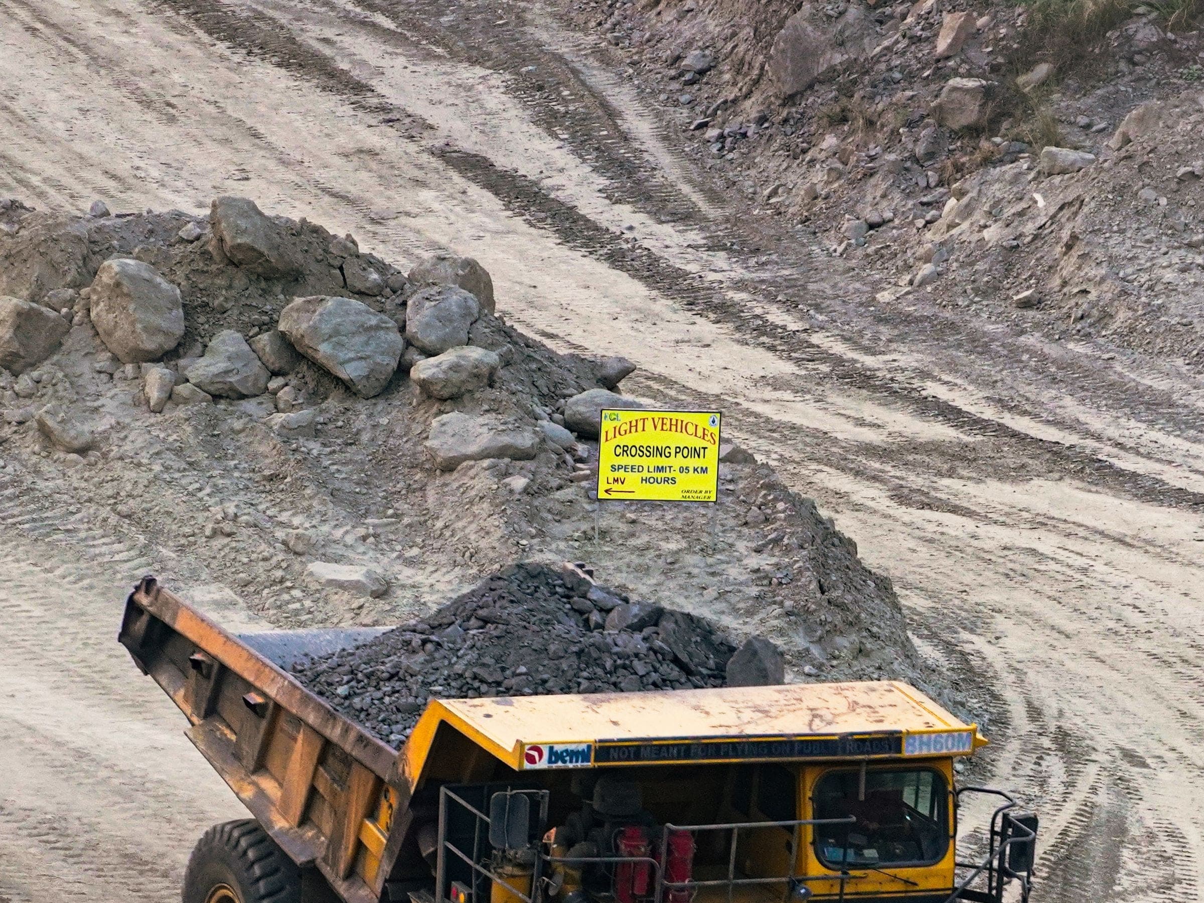 Quarry fleet operation